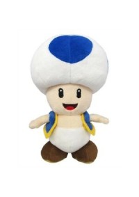 Toutou Super Mario par Sanei - Toad Bleu 18 CM